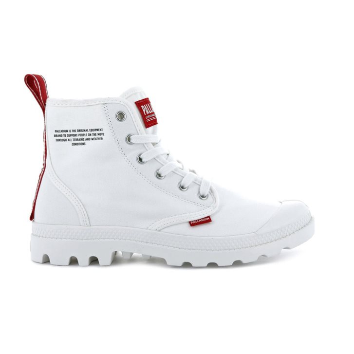 Pánské Boty Palladium Pampa Hi Dare Bílé | CZ YVA-31K